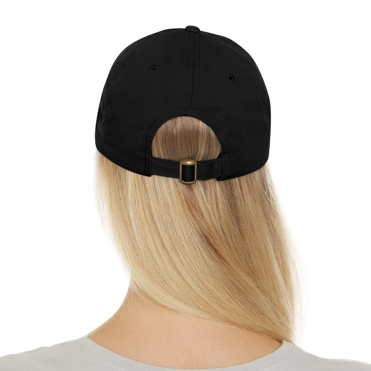 Work Of Art Dad Hat with Leather Patch