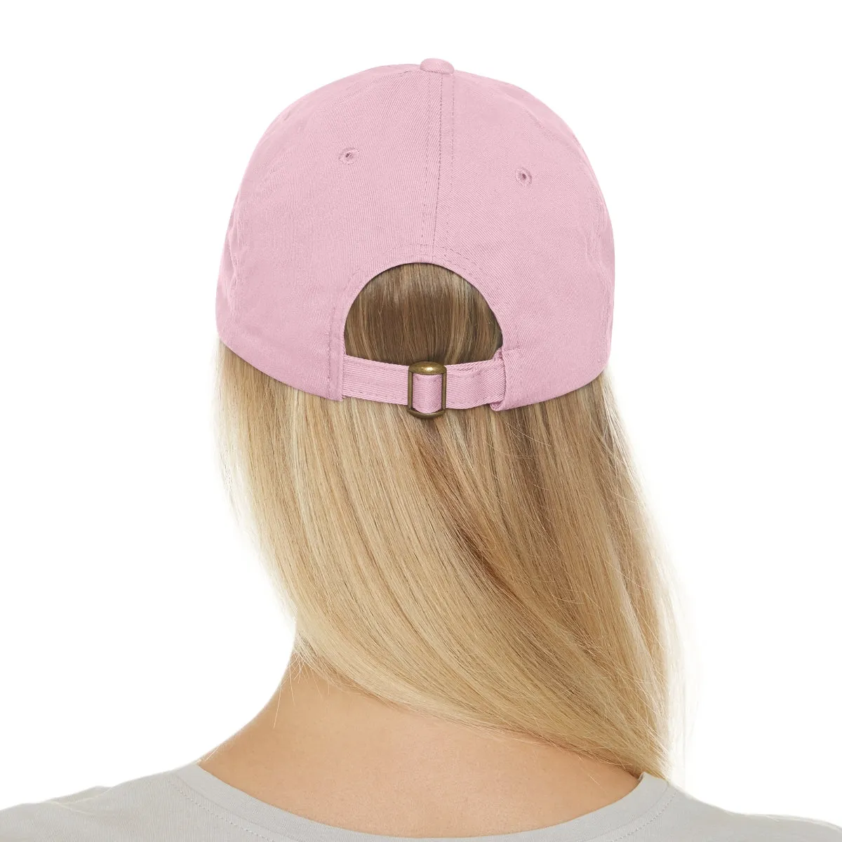 Work Of Art Dad Hat with Leather Patch