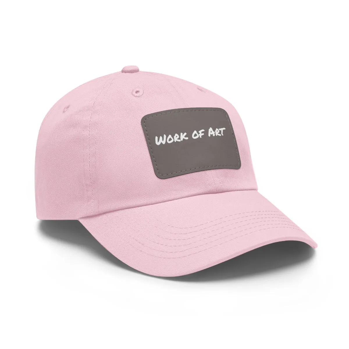 Work Of Art Dad Hat with Leather Patch